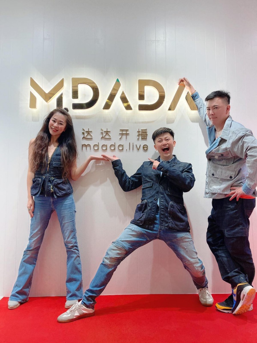 Mdada.live founders at their livestreaming hub